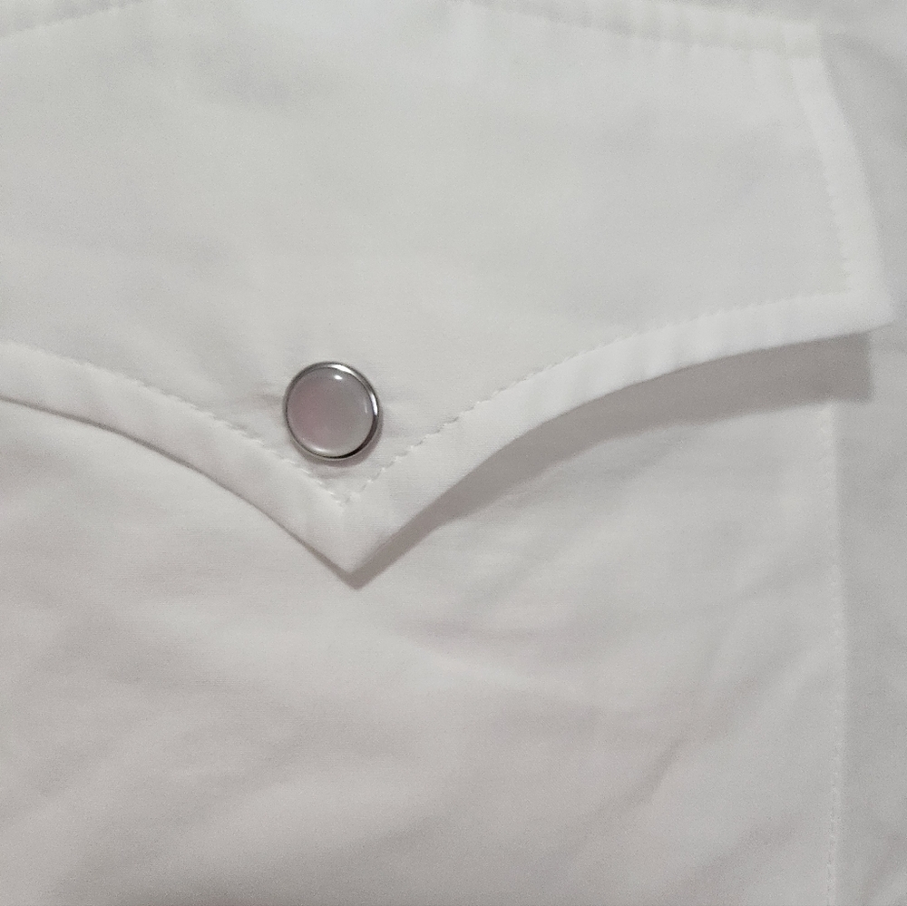 TWP Ivory Dutton Shirt M/L - Picture 8 of 10